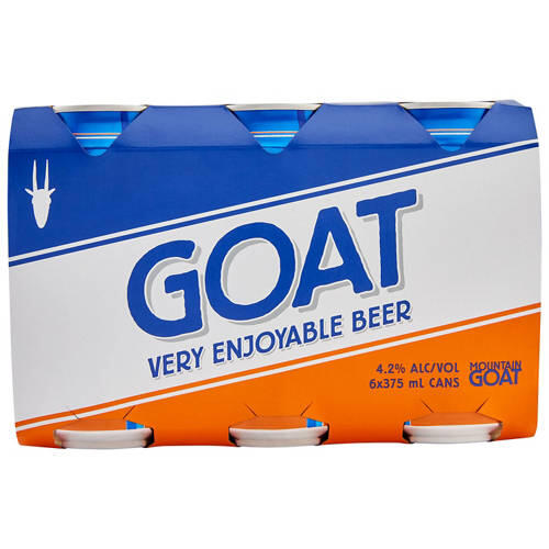 Mountain Goat Very Enjoyable Beer 6 Pack 375ml
