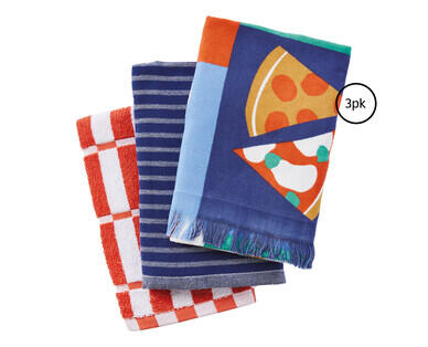 Cotton Tea Towels 3pk