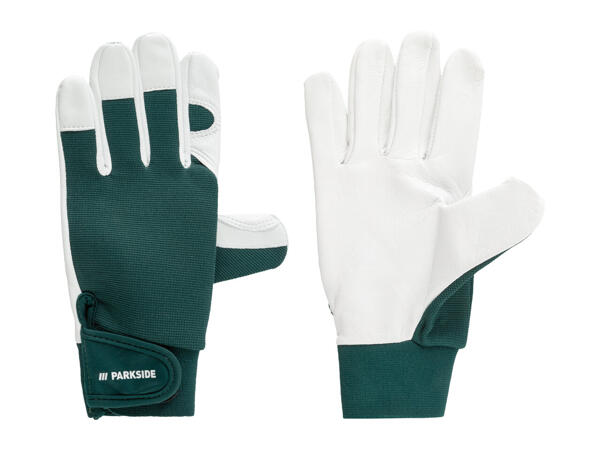 Parkside Leather Gardening Gloves