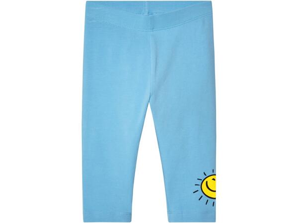 Girls' cropped leggings, 2 pieces