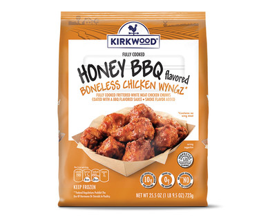 KirkwoodHoney BBQ Flavored Boneless Chicken Wyngz