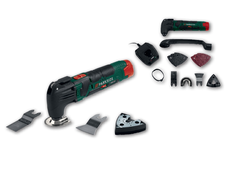 PARKSIDE(R) 12V Li-Ion Cordless Multi-Purpose Tool