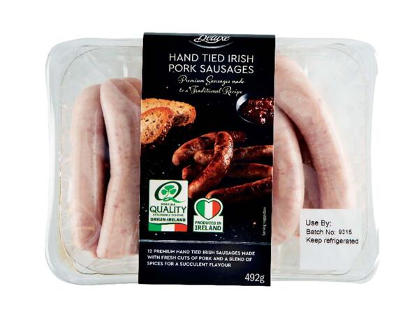 12 Hand Tied Pork Sausages