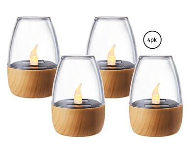 Solar Tealight Candle 4pk
