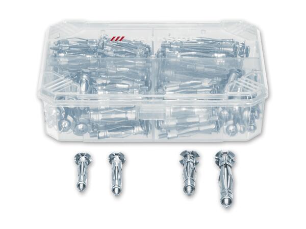 Hohlraum-Metalldübel-Set