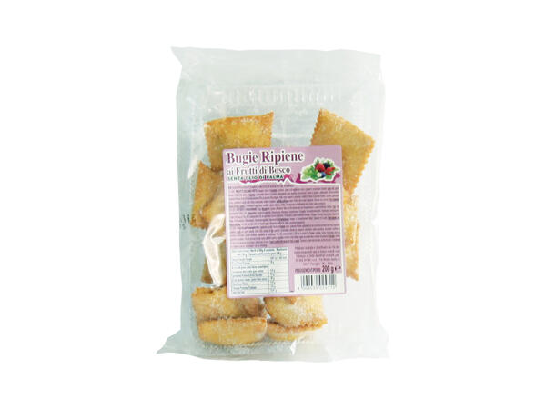 "Bugie" filled with Apple or Forest Fruit
