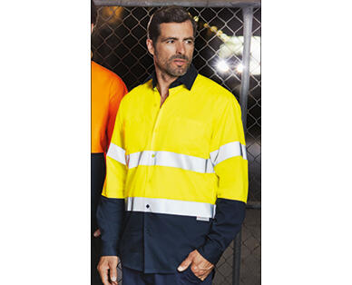 Men's Long Sleeve Drill Shirt
