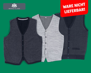 ROYAL CLASS Herren-Strickweste