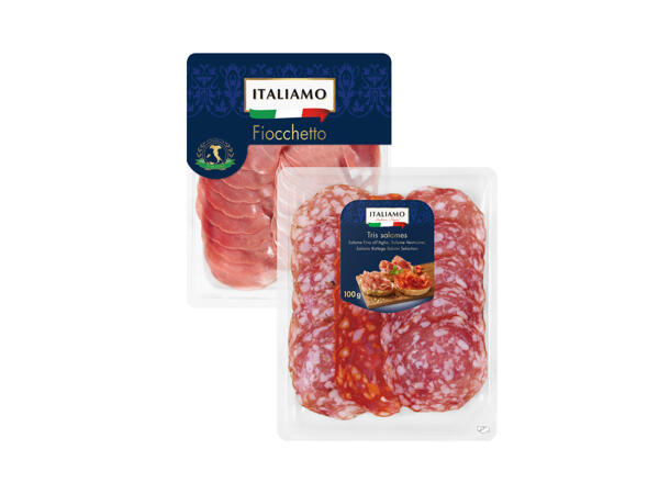 Lufttorkad salami/ Fiocchetto-skinka