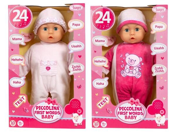 Bayer Piccolina First Words docka