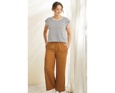 Linen Blend Pants
