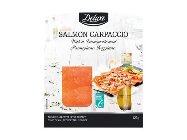 Carpaccio de saumon ASC