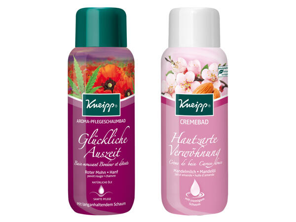 Kneipp Pflegeschaumbad oder Cremebad