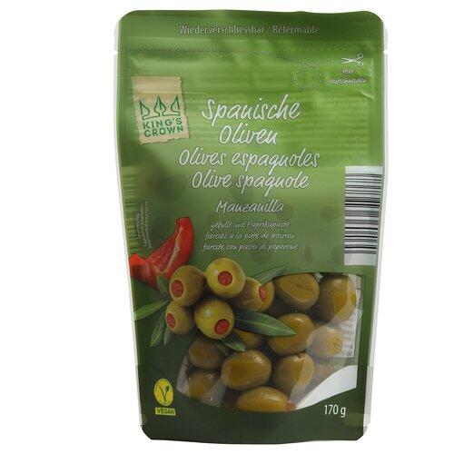 KINGS CROWN Olives Manzanilla farcies