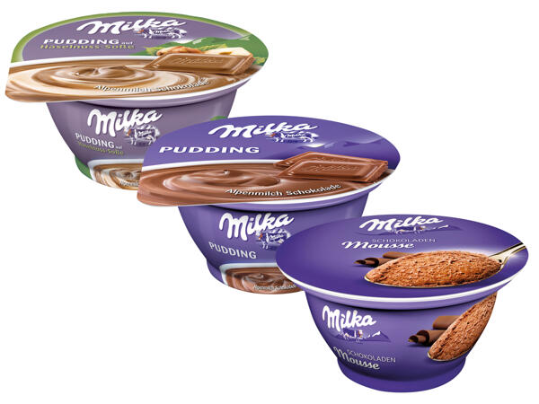 Milka Mousse oder Pudding