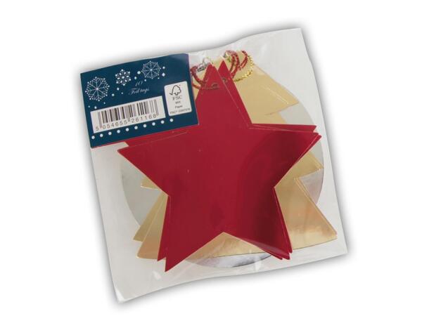 Christmas Foil Tags