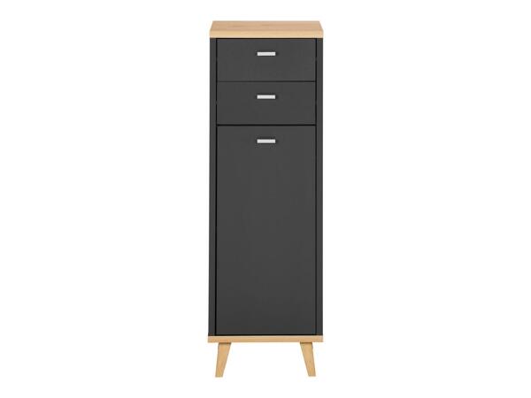 Bathroom Cabinet with 1 door and 2 drawers