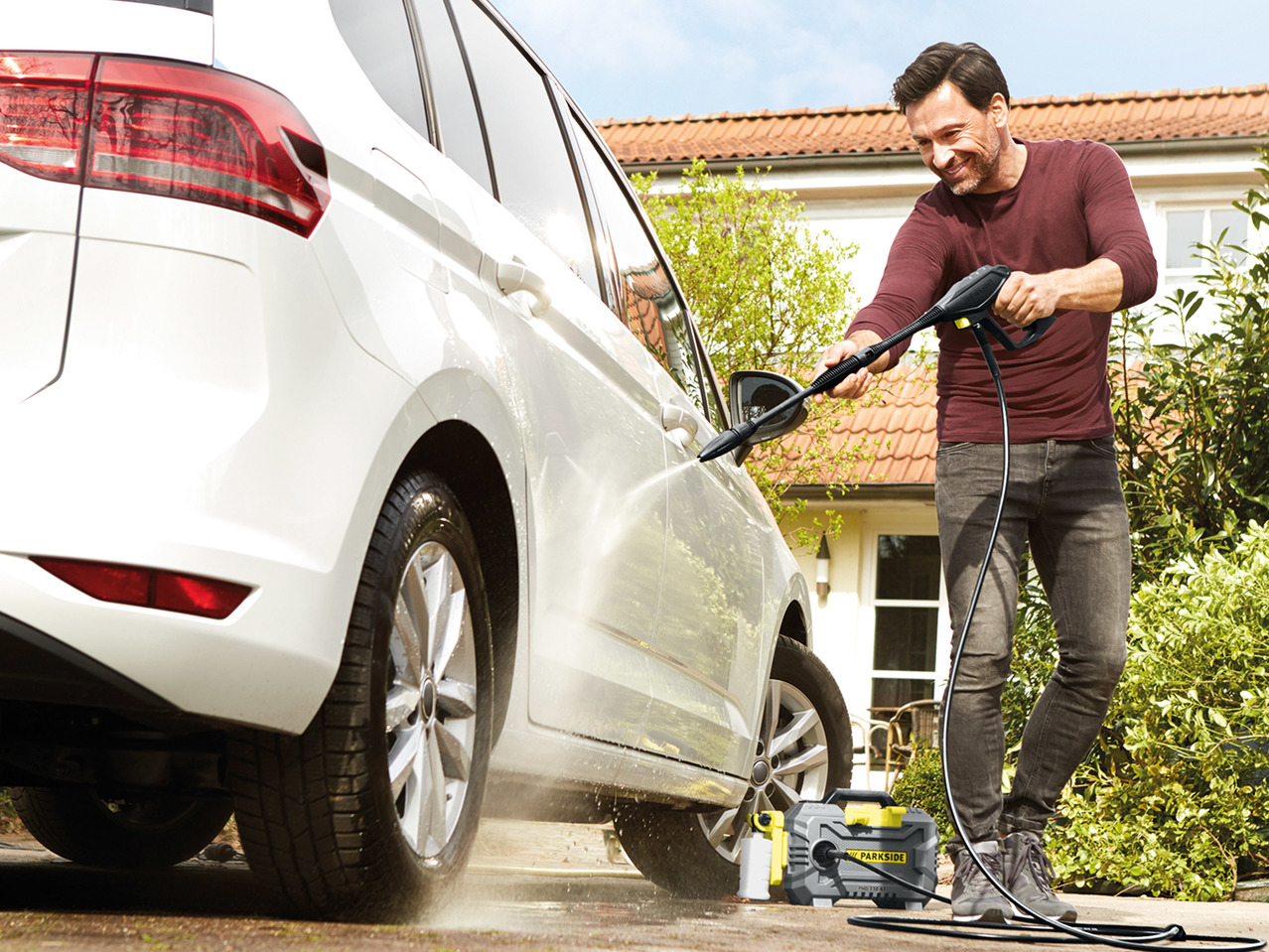 Parkside Pressure Washer1