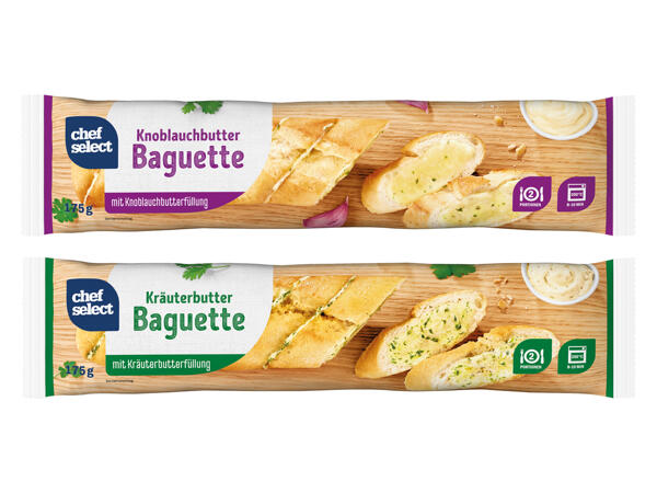 Kräuter-/Knoblauch-Baguette