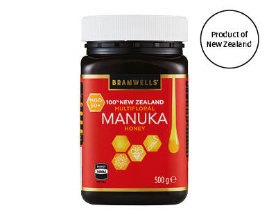 Bramwells 100% New Zealand Multifloral Manuka Honey 500g