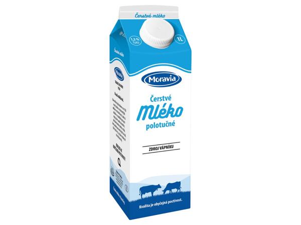 ČERSTVÉ MLÉKO POLOTUČNÉ