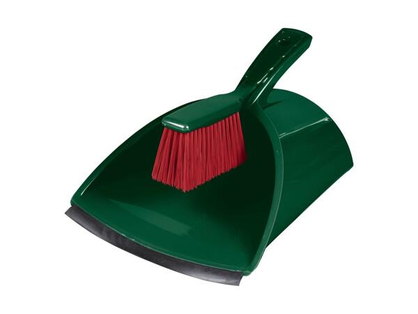 Outdoor Dustpan & Brush
