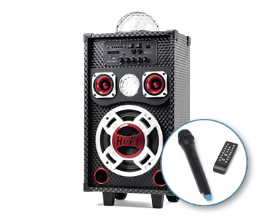 Portable DJ Speaker With Lights