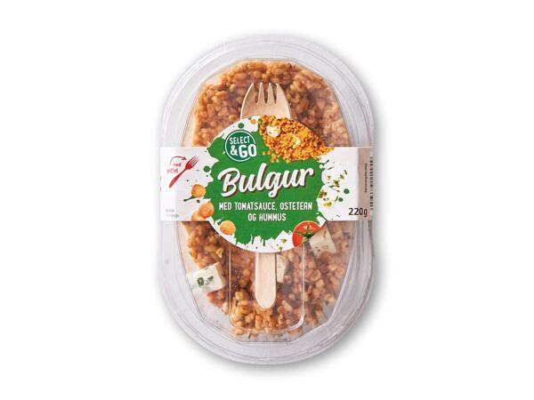 Couscous- eller bulgursalat