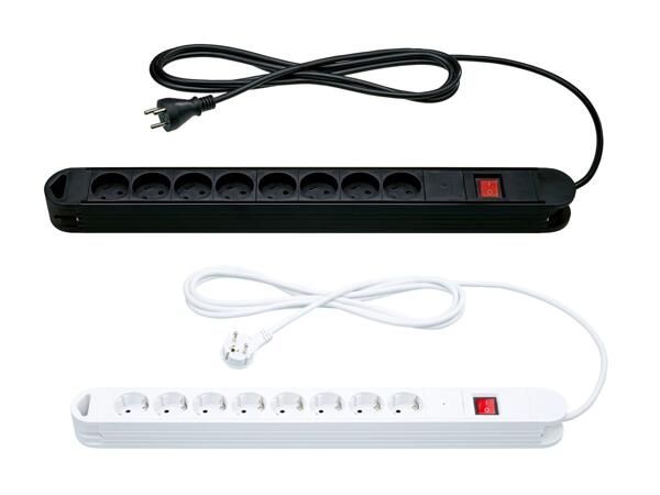 TRONIC(R) Stikdåse med 8 udtag