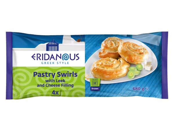 Leek & Cheese Swirls