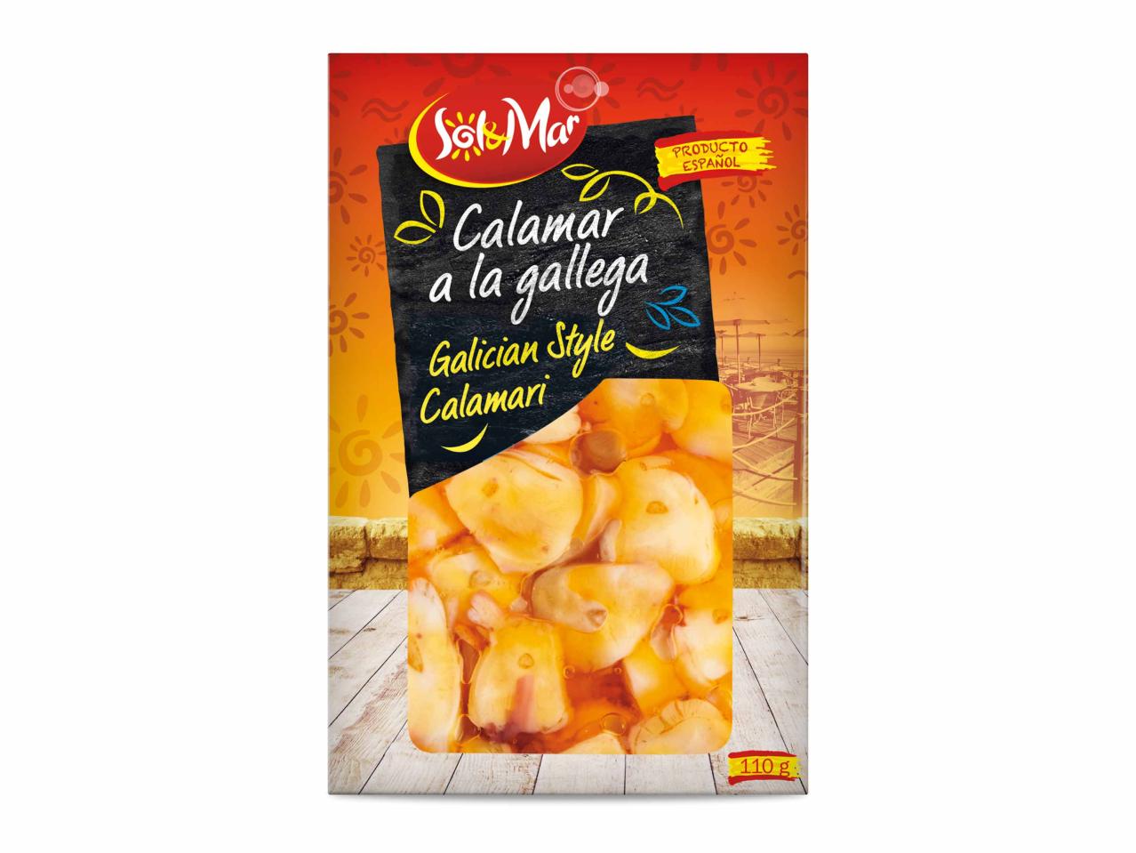 Calamar a la gallega
