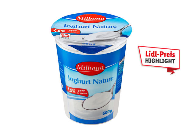 Naturjoghurt 1,5%