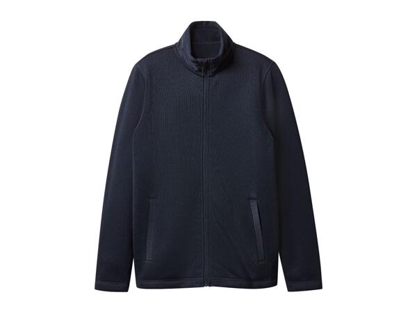 Esmara Men's Navy Knitted Fleece Jacket