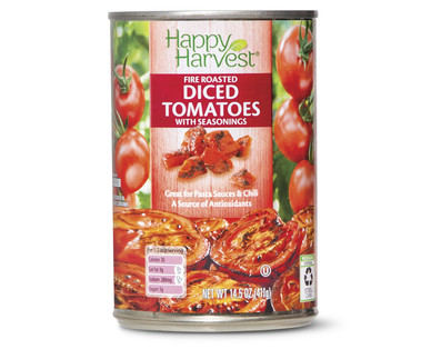 Happy Harvest Fire Roasted Diced Tomatoes