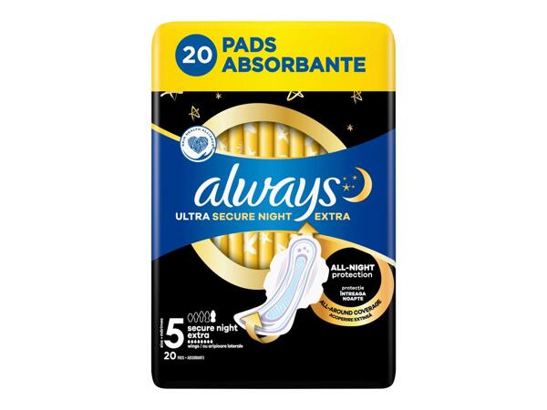 ALWAYS ULTRA DÁMSKÉ VLOŽKY