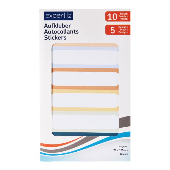 EXPERTIZ(R) 				Aufkleber, 10 Blatt