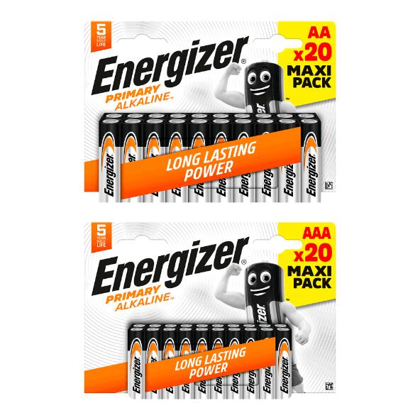 ENERGIZER(R) 				Batterien, 20 St.