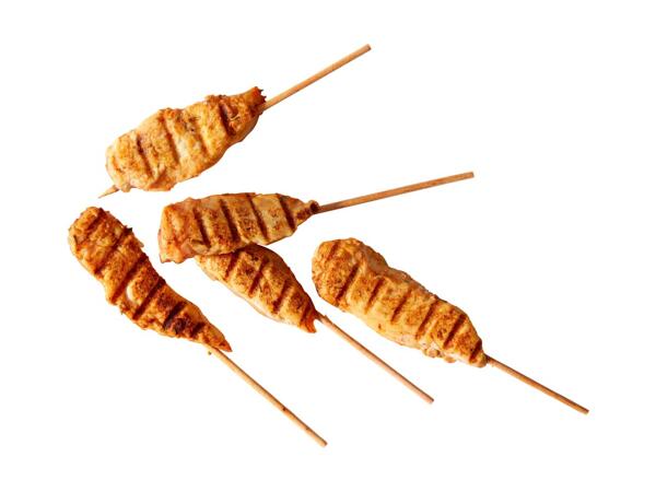 Brochettes de mini filets de poulet