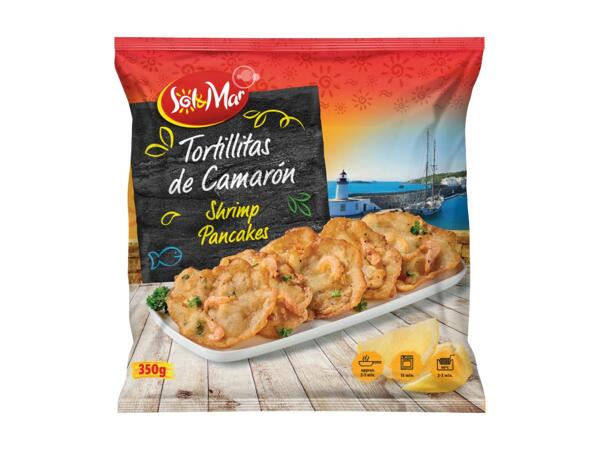 Shrimp pancakes