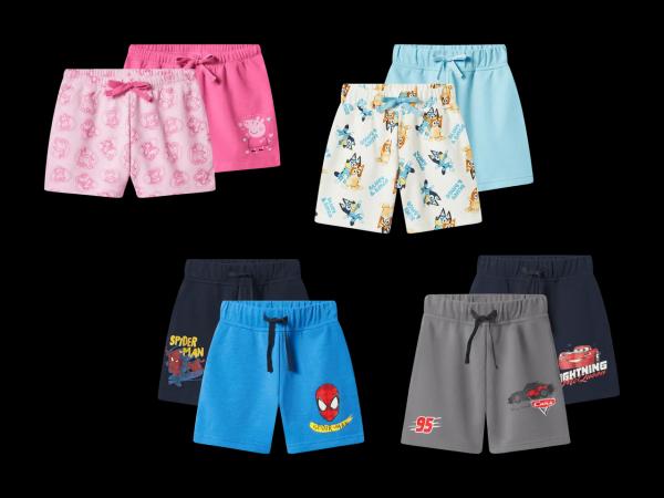 Shorts en molleton, set de 2