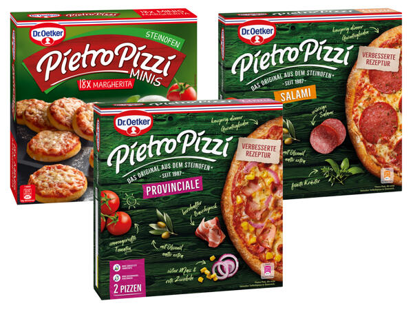 Dr. Oetker Pietro Pizzi oder Pietro Pizzi Mini
