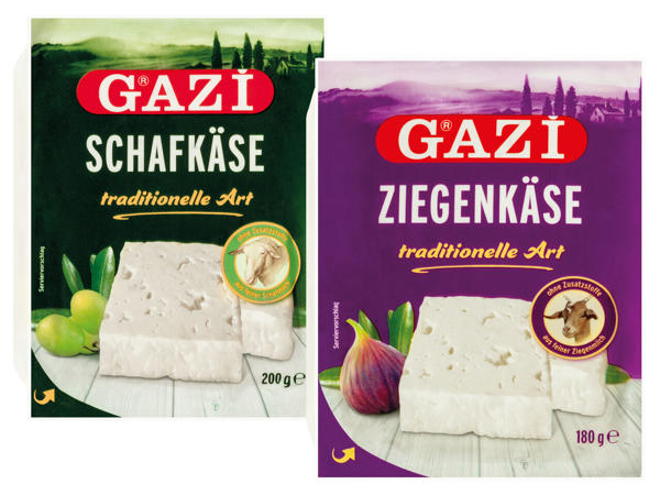 GAZI Ziegen- oder Schafkäse