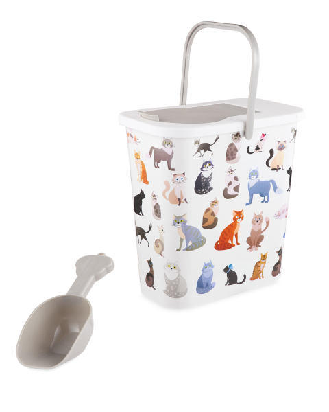 Cat Food Container