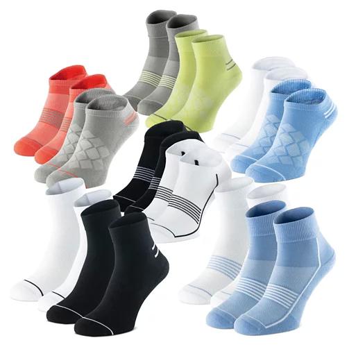CRANE Chaussettes de sport pour femmes/hommes, set de 2