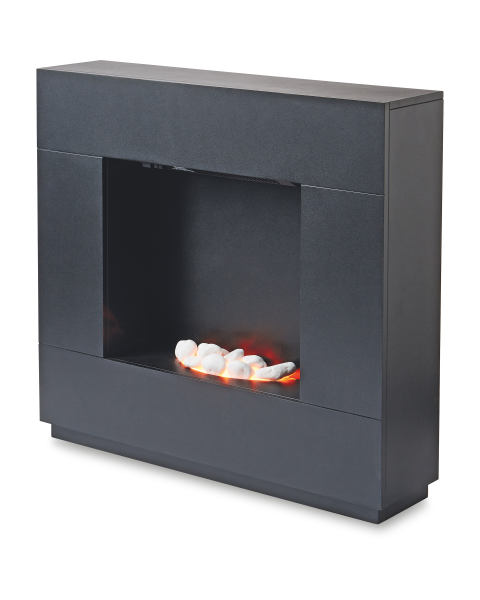 Black Sparkle Fireplace Suite