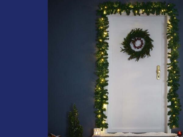 5m LED Pine Tree Garland