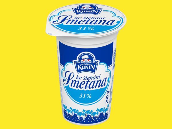 SMETANA KE ŠLEHÁNÍ