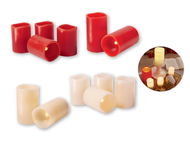 MELINERA(R) LED Real Wax Candles