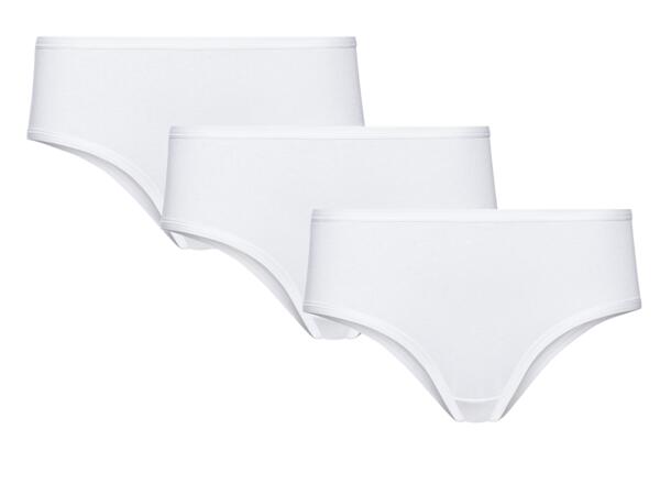 Ladies' Hipster Briefs with Organic Cotton