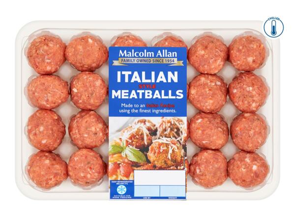 Malcolm Allan Italian Pork Meatballs 675g